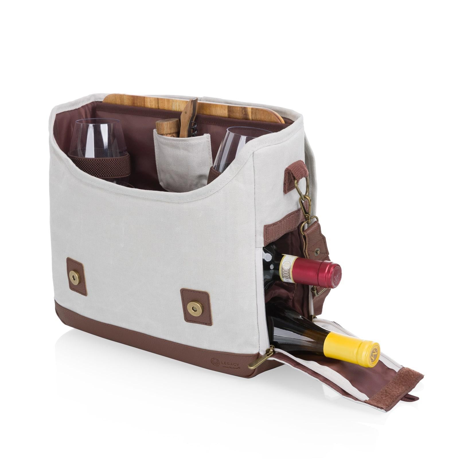 Adventure Wine Tote Bag